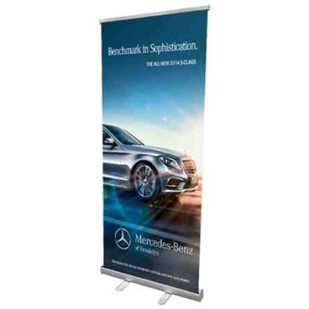Retractable Roll-Up Banner Stand
